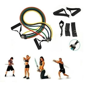  Bandas Elasticas De Resistencia Kit de Set para Hacer Ejercicio  Entrenamiento - Estirar En Casa : Deportes y Actividades al Aire Libre
