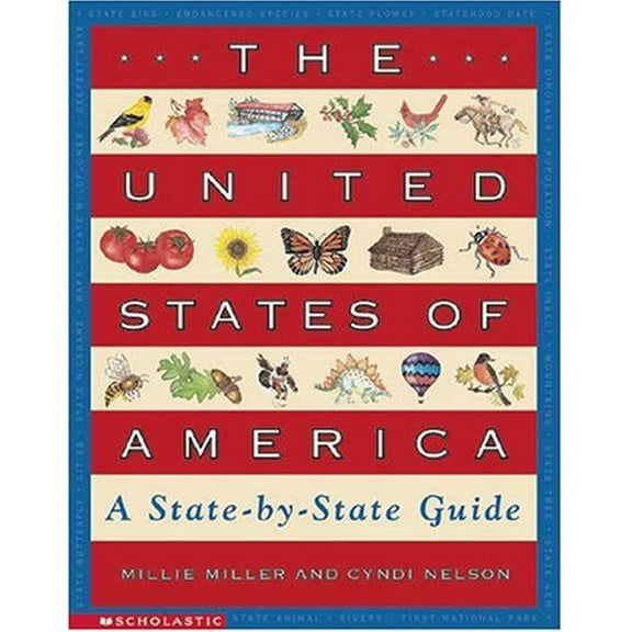 Pre-Owned The United States of America: A State-By-State Guide (Hardcover) 0590043749 9780590043748