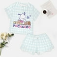 thumbnail image 2 of Pochacco Women Pajamas Set Loungewear Sleepwear 2 Piece PJ Sets, 2 of 7