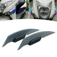 thumbnail image 5 of funtasica 2xMotorcycle Winglet Aerodynamic Spoiler Wing Fit for Electric Motorcycles Gray , Gray, 4 Pcs, 5 of 8