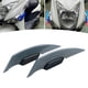 thumbnail image 5 of 2 pegatinas decorativas para alerones de carenado de motocicleta para la mayoría de scooters y motocicletas. Gris, 5 of 8