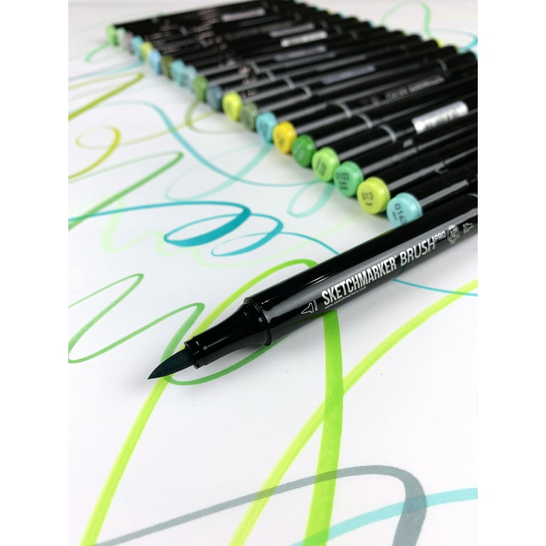 Sketchmarker Brush Pro Set 12/Pkg-Skin 