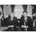 thumbnail image 2 of Art.com President Dwight Eisenhower Meets with President-Elect John Kennedy Premium Photographic Print, 16" x 12", 2 of 4