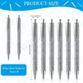 thumbnail image 2 of 8Pcs Cute Pen Bling Pens Christmas Rhinestones Gift Metal Ballpoint Pens Fancy Sparkly Crystal Pens A, 2 of 7