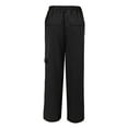 thumbnail image 6 of ZSQDM Women Cargo Pants Black Cool Silk Cotton A Casual Pants M, 6 of 8