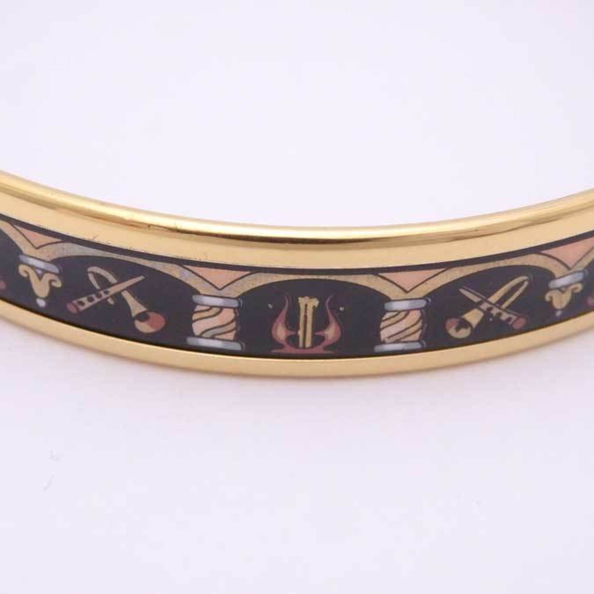 Authenticated Used Hermes HERMES Bangle Bracelet Email Metal