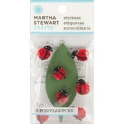 Martha Stewart Pom Pom Stickers, Ladybug