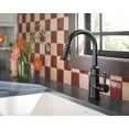 thumbnail image 3 of Moen 7260BL Belfield Single Handle Pull Down Kitchen Faucet in Matte Black, 3 of 5
