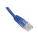 StarTech.com Ethernet Cat5e Câble - 2 Pi - Bleu - Câble de Raccordement - Câble Réseau Moulé Cat5e - Câble Réseau Court - Câble Ethernet - Cat 5e - Câble de Raccordement - 2 Pi (M45PATCH2BL) - pour P/N: MCM110SC2P – image 3 sur 4