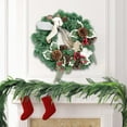 thumbnail image 4 of Dongrere Winter Wreaths for Front Door Outdoor Christmas Wreath for Year-Round Decorating Holiday Garland for Window Mantel Decor, 4 of 6