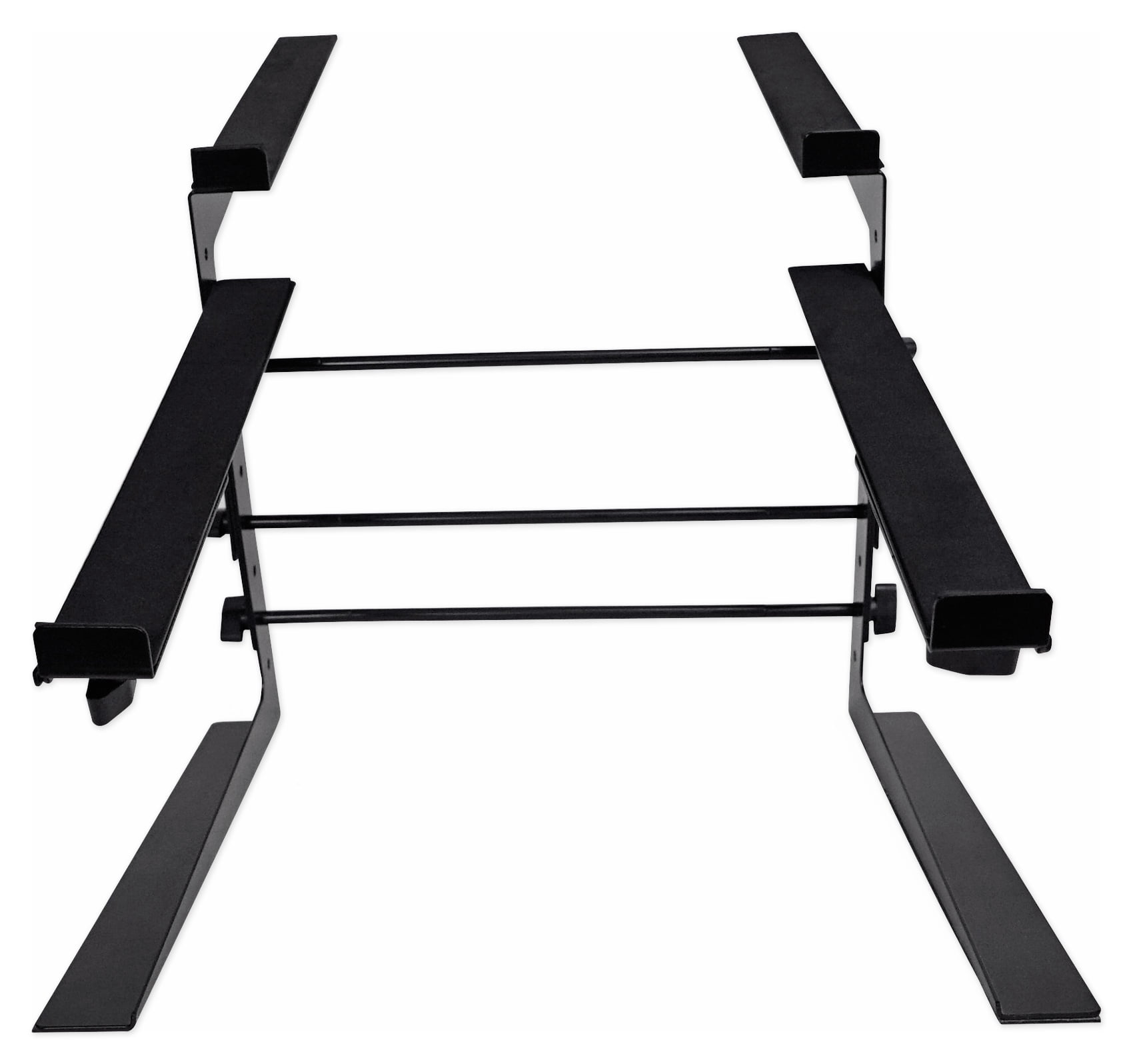 Rockville Rock2d2 Adjustable Dual Shelf Recording Studio Keyboard Laptop Stand