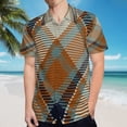 thumbnail image 5 of High Quality Hawaiian Shirts for Men Short Sleeve Aloha Beach Shirt Floral Summer Casual Button Down Shirts Blouses 4FQKJ4, 5 of 7