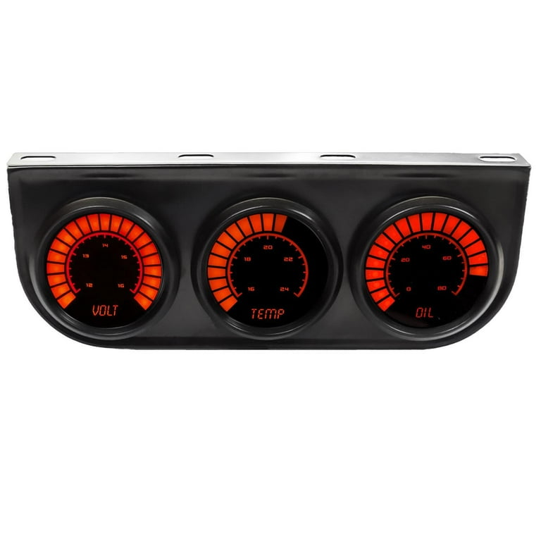 Intellitronix 3 Gauge Kit LED Bargraph Panel 2-1/6 Intellitronix 3 Gauge Kit LED Bargraph Panel 2-1/6