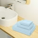 thumbnail image 4 of Fiudx Juego de Toallas de Baño de Fibra, Material Suave y Absorbente, Diseño de Oso En Relieve, Varios Tamaños para Rostro y Baño, Práctico para Uso Diario, Fácil de Limpiar, Juego de 3 Piezas, 4 of 6