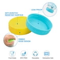 thumbnail image 3 of Unique Bargains 24 Pcs Plastic Mason Jar Lids Regular Mouth Mason Canning Jars Lid Top Food Storage, 3 of 4