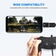 thumbnail image 5 of Adaptador CLAMP USB C a USB 3.0 (paquete de 2), adaptador OTG USB-C a USB-A 3.0 compatible con MacBook, teléfonos inteligentes USB C y dispositivos tipo C, negro., 5 of 5