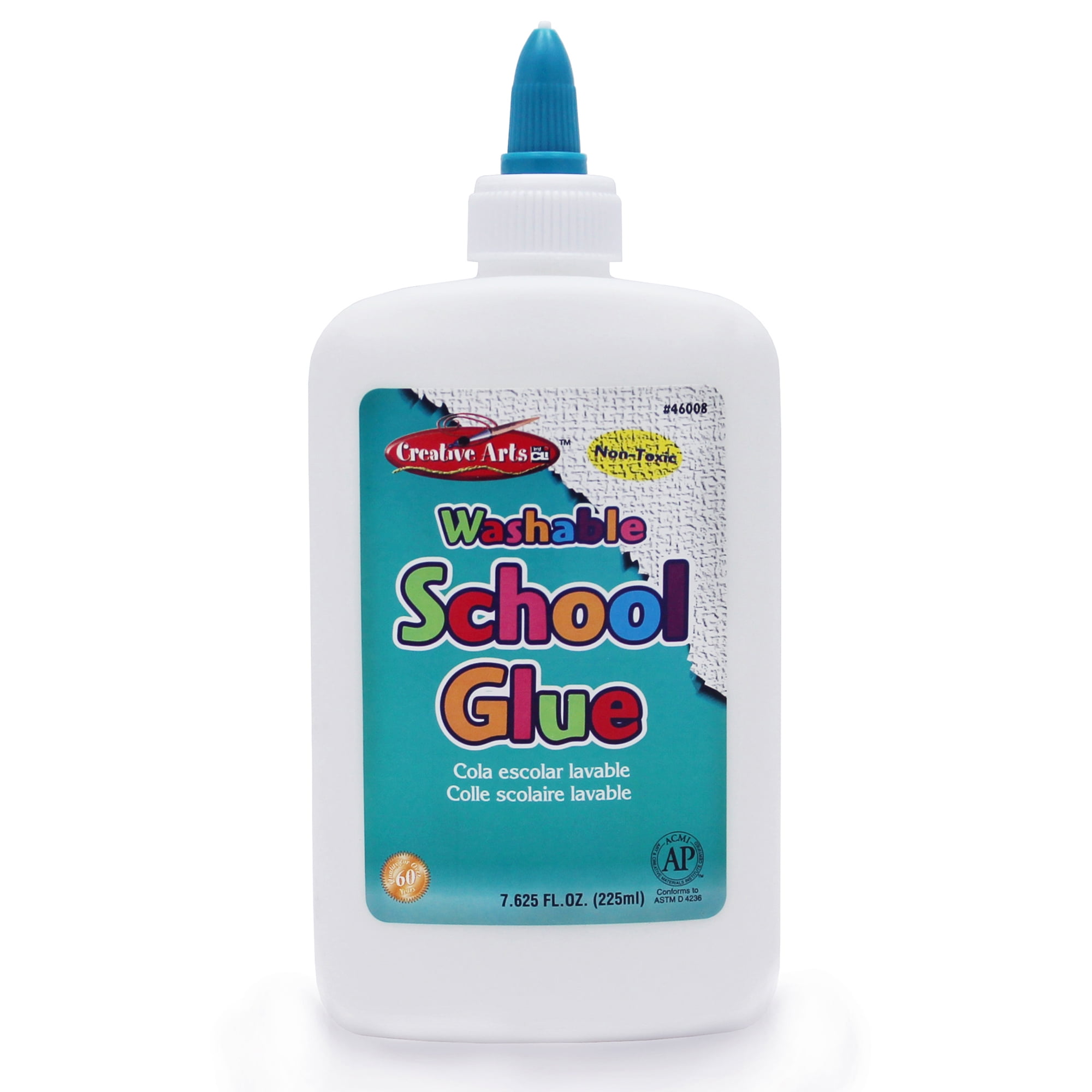 Economy Washable School Glue 8 oz, Pack of 12