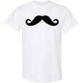 thumbnail image 3 of Inktastic Mustache T-Shirt, 3 of 5