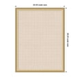 thumbnail image 5 of Kate and Laurel Framed Fabric Pinboard 20 x 26,  Printed Linen Classic Bulletin Board for Use as a Vision Board or Wall Organization, Florence Gold Frame, 5 of 8