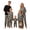 Black Gray, variant on RUINIXCW Family Halloween Pajamas Matching Set Outfit Holiday Jammies Bat Skull Pumpkin Long Sleeve Tops Pants Sleepwear for Adult Kids Toddler Baby