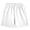 White, variant on HXWCHs Girls Summer Casual Shorts Breathable Comfortable Stretchy Elastic Waistband For Toddler Outdoor Play Beach Daily Wear Soft Lightweight Orange 7-8 Years