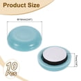 thumbnail image 2 of 10Pack Furniture Slider, 3/4 Inch Round Adhesive Furniture Moving Pad, Sky Blue, 2 of 6