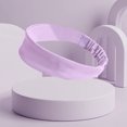thumbnail image 3 of 2PCS Running Headband Sun Protection Sweat Absorbing Hair Bandage for Basketball Riding Cycling Light Purple, 3 of 5