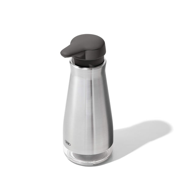 Dispensador de jabón OXO Good Grips, acero inoxidable, 355 ml OXO OXO