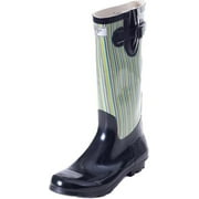 Forever Young Ladies Tall Shaft Rain Boots Printed.