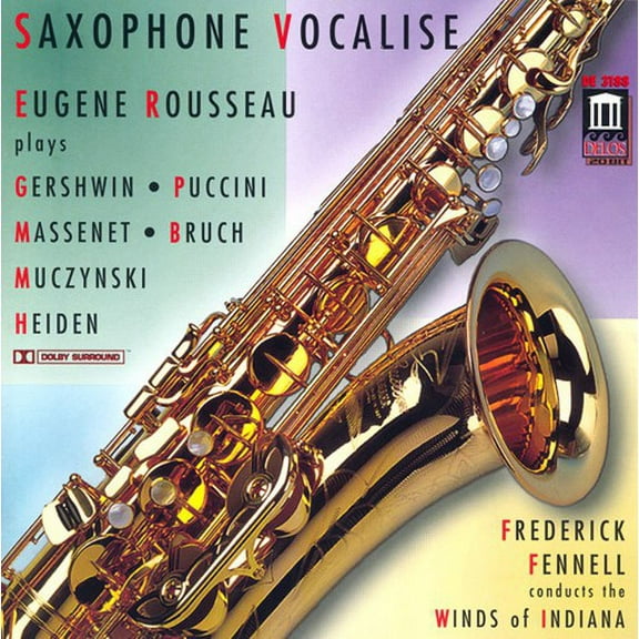 Eugene Rousseau - Saxophone Vocalise - Music & Performance - CD