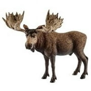 Schleich North America 7214893 Moose Bull Figurine