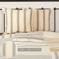 thumbnail image 6 of VHC Brands Grace Farmhouse Euro Pillow Sham Striped Square Creme Grey 26x26 inches, 6 of 6