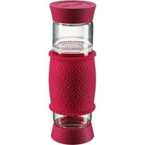 19 oz T2GO Glass Tea Infuser, Berry - Walmart.com