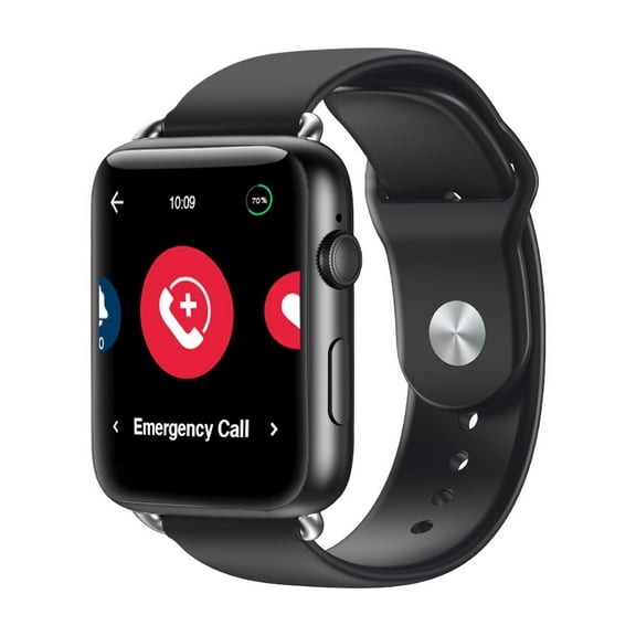HandsFree Health Smart Watch for Seniors - Medical Alert Systems for Seniors & Elderly - Senior Alert System Smart Watch - GPS Monitoring - 2-Way 4G SOS Communication Device - Monthly Subscription
