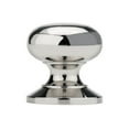 thumbnail image 2 of Richelieu Bp39313 1-1/4" Mushroom Cabinet Knob - Black, 2 of 5