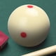 thumbnail image 1 of Bola Blanca Bola de billar de 6 puntos para entrenamiento de práctica de billar de 2 1/4 pulgadas, 1 of 8