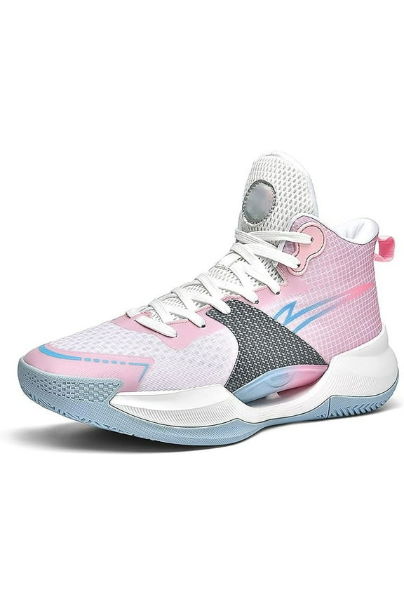Womens Mens Basketball Shoes Fashion Athletic Sneakers Breathable Leightweight Non Slip High Top Outdoor Sport Shoe