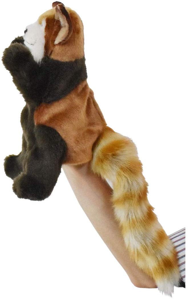 red panda puppet