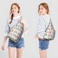 thumbnail image 2 of Owl Pattern Travel Sling Bag - Fashionable Crossbody Backpack with USB Charging Port, Perfect for Tech Essentials, 2 of 4