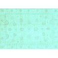 thumbnail image 1 of Ahgly Company Indoor Rectangle Oriental Light Blue Traditional Area Rugs, 6' x 9', 1 of 4