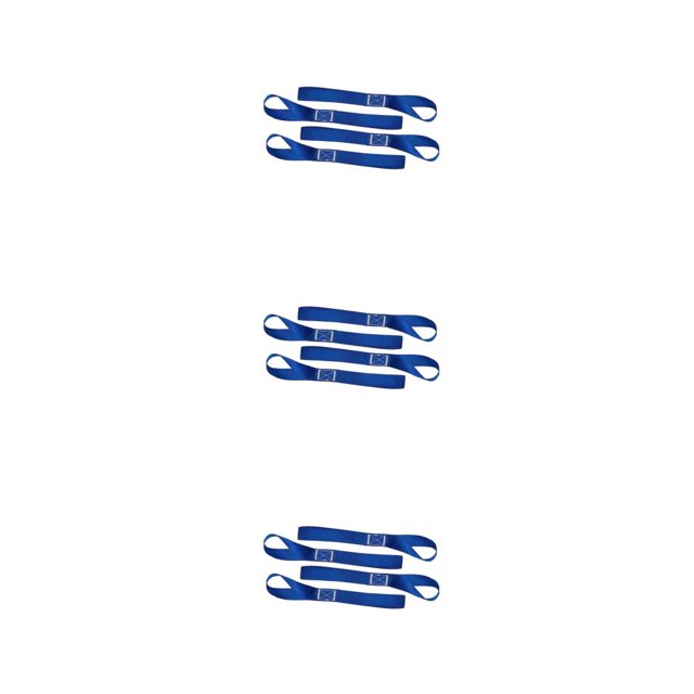 Sidaley 4 pack/lot Lanyard Correa de amarre ampliamente utilizada para aplicaciones versátiles Cuerdas colgantes pesadas azul * 2.5 * 46 cm Type1 NO1