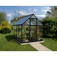thumbnail image 3 of Palram - Canopia Hybrid 6' x 8' Greenhouse - Black, 3 of 9