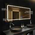 thumbnail image 5 of Lexora Home Caldona 60" x 36" LED Mirror with Defogger, 5 of 6