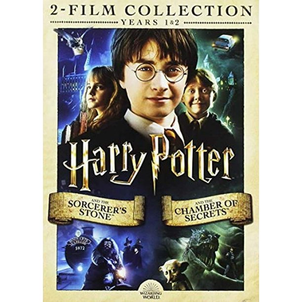 Harry Potter Sorcerers Stone Chamber Of Secrets 2pack Dvd Dvd Walmart Com Walmart Com