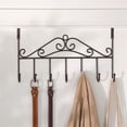 thumbnail image 4 of Door Hanger with 7 Hooks,Casewin Over The Door Hooks, Metal Hanging Towel Rack, Back of Door Organizer for Towels, Clothes, Keys, Robes, Hats, 4 of 7