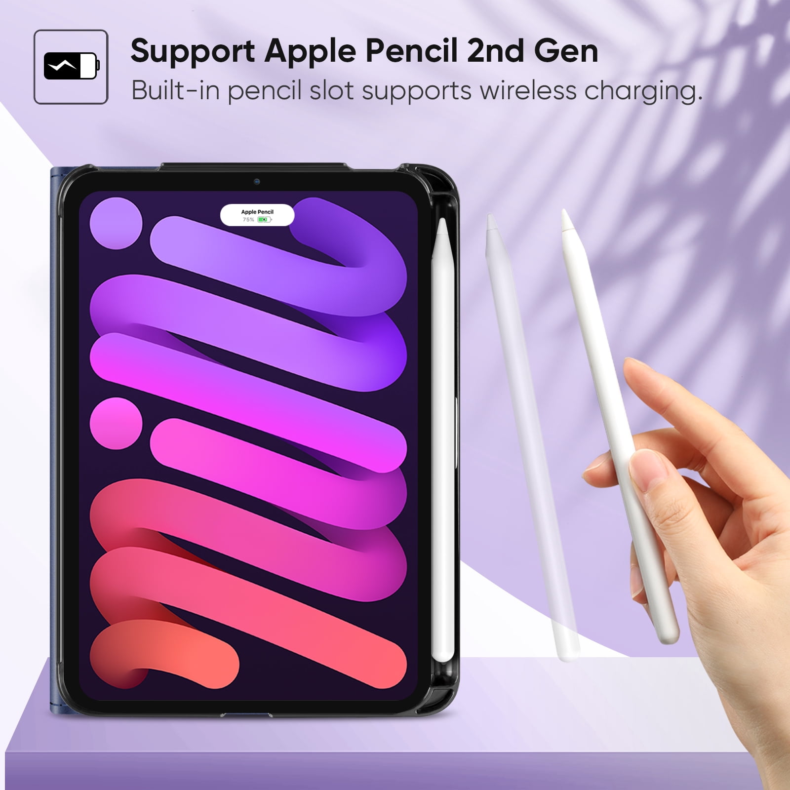 Fintie Case for iPad Mini 7 (A17 Pro) 2024 / iPad Mini 6 2021