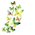 thumbnail image 2 of ZAXARRA Wall Stickers 3D Butterfly Decals Decorative Paper Home Decorations, 2 of 8
