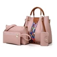 thumbnail image 1 of Set 4 Bolsos Modernos Mujer Dama Hombro ROSA Bolsos bolsos, dama, casual, 1 of 6
