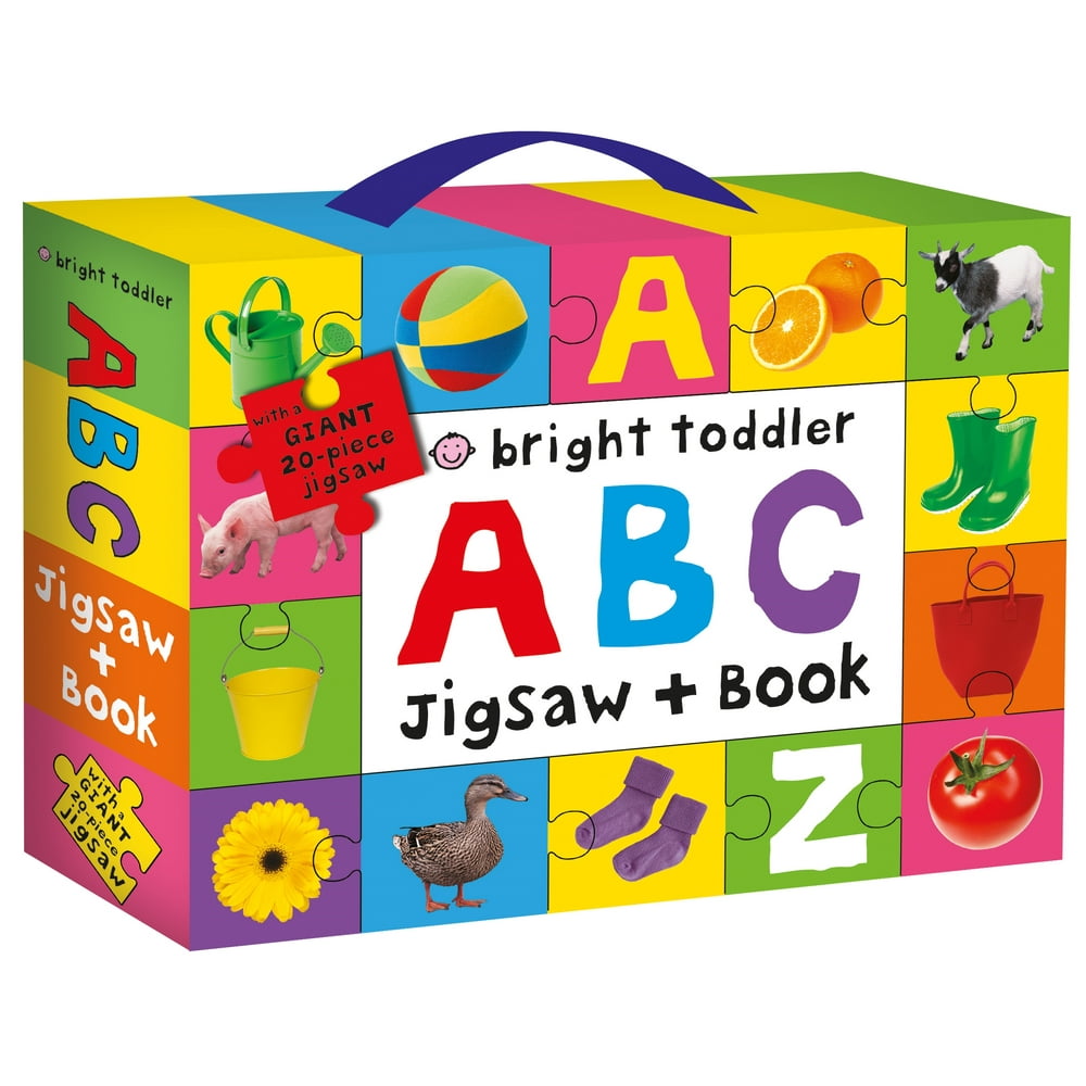 Bright Toddler ABC Jigsaw and Book Set