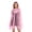 Pink, variant on Adult Sheer Cape with Hood Double Layer Mesh Halloween Cosplay Costume Cloak